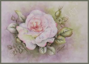 Hiroki's Rose Watercolor E-Tutorial